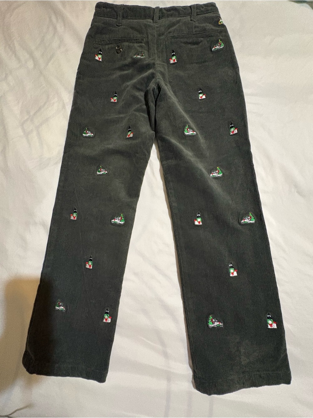 Castaway Nantucket Island Boys Beachcomber Corduroy Holiday Pants - Picture 6 of 6
